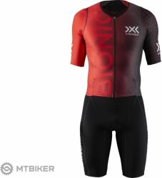 X-BIONIC DRAGONFLY TRISUIT 5G triatlon ruha, piros/fekete (S)