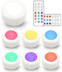 Avide Mini hordozható éjjeli fény 0.45W RGB + Távir. Avide (AVI EMPNL 0 45W RGB)