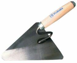 KUBALA Fanyelű Acél Kőműves Kanál - 200x190mm (ku0804)