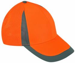 LAHTI. PRO Láthatósági Baseball Sapka, Háló Típusú / Narancssárga (l101040s)