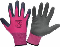 LAHTI PRO Latex Védőkesztyű / Rózsaszín - 9 (l212009k)