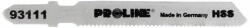 PROLINE Dekopírlap (b) Fémhez - 1.2x50/75mm, 5db/cs (93411)