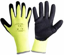 LAHTI PRO Védőkesztyű, Poliészter, Latex, Bélelt Láthatósági - 11 (l250511p)