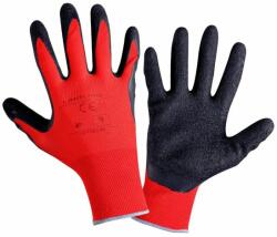 LAHTI PRO Latex Védőkesztyű Poliészter - 8 (l211208p)