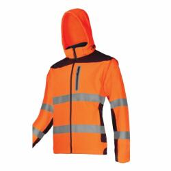 LAHTI PRO Láthatósági Soft-shell Kabát / Narancssárga - L (l4092203)