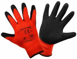 LAHTI PRO Bélelt Latex Védőkesztyű / Piros - 11 (l251011k)