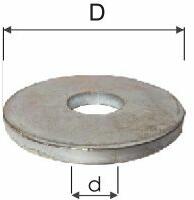 MK Horganyzott Széles Alátét - M24 (24.5/85.0mm), 10db/cs (mk-pop24)