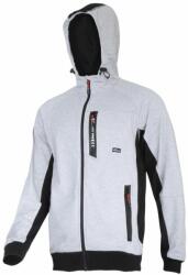 LAHTI PRO Pulóver, Kapucnis, Cipzáros, Prémium / Szürke - L (l4012603)