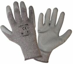 LAHTI PRO Latex Védőkesztyű Poliészter-pamut - 8 (l210308p)