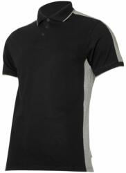 LAHTI PRO Galléros Pamut Póló, Többszínű / Fekete-szürke - M (l4031802)