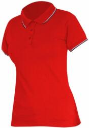 LAHTI PRO Galléros Pamut Póló (női) / Piros - 2xl (l4031405)