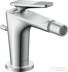 Hansgrohe CITTERIO C bidé csaptelep automata leeresztővel, rombuszmetszéses fogantyúval, króm 49211000 (49211000)