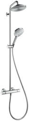 Hansgrohe Raindance Select S, zuhanygarnitúra Showerpipe 240 1jet, króm, HAN-27115000 (HAN-27115000)