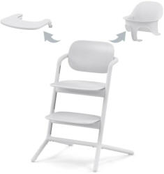 Cybex Lemo 2 Gold 3-in-1 Set etetőszék - All White