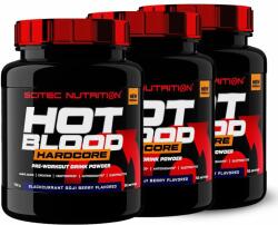 Scitec Nutrition - HOT BLOOD HARDCORE - COMPLEX PRE-WORKOUT STIMULANT - 3 x 700 G