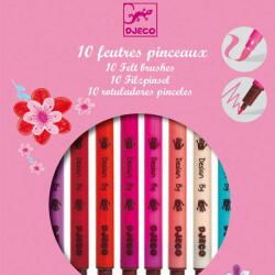 DJECO Ecsetfilc készlet - 10 édes szín - Sweet colors (DJ08802) - kvikki