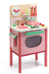 DJECO Főzős, sütögetős - Lányos tűzhely - Girly cooker (DJ06504)