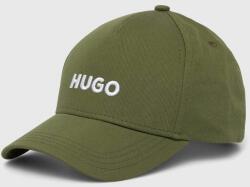 HUGO pamut baseball sapka zöld, nyomott mintás, 50518901 - zöld Univerzális méret