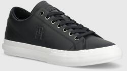 Tommy Hilfiger sportcipő TH HI VULC STREET LOW LTH sötétkék, FM0FM05111 - sötétkék Férfi 46