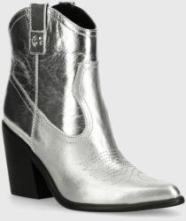 Guess cowboy csizma JALELLA ezüst, női, magassarkú, FLTJAL LEL10 - ezüst Női 35