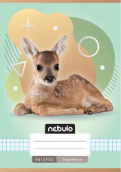 Nebulo Nebulo: Bambi mintás kockás füzet A/5 27-32 (NR-AM-A5-12347032) - jatekshop