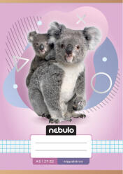 Nebulo Nebulo: Koalák mintás kockás füzet A/5 27-32 (NR-AM-A5-12347100) - jatekshop