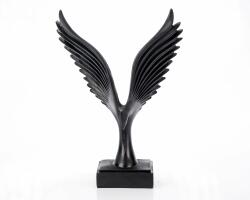 Ella Home Statueta "Bird" Black din rasina ComfortTravel Luggage (1938)