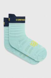 Compressport zokni Pro Racing Socks v4.0 Ultralight Run High - White/Alloy XU00050B - türkiz 35/38