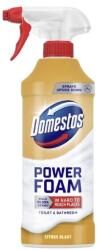 Domestos Power Foam Citrus Blast tisztítóhab WC-hez és fürdőszobához 435 ml