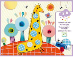 DJECO Djeco: Design by Kollázs műhely - Ragasztgatás - So pop (DJ08666)