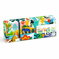 DJECO Művész puzzle - Dzsungel - Jungle (100 db) (DJ07619)