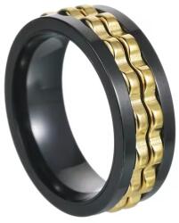Iker Gyűrű-Fekete/Arany/62mm