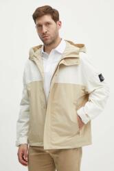Calvin Klein Jeans rövid kabát férfi, bézs, átmeneti, oversize, J30J325588 - bézs M