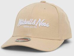 Mitchell&Ness sapka gyapjúkeverékből bézs, nyomott mintás - bézs Univerzális méret