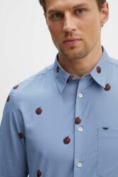 PS Paul Smith pamut ing férfi, galléros, slim, M2R. 614P. N22109 - kék L