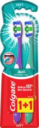 Colgate 360 Deep Clean Soft lágy fogkefe duo pack