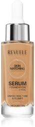 Revuele Serum Foundation [+HA] make up hidratant pentru uniformizarea nuantei tenului culoare Medium-Tan 30 ml