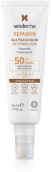 Sesderma Repaskin Silk Touch crema protectoare cu efect de tonifiere SPF 50 50 ml