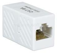 LogiLink RJ45 Inline csatlakozó 1: 1 Cat. 6A, árnyékolatlan, fehér (LOGILINK_NP0025U) (LOGILINK_NP0025U)