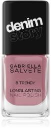 Gabriella Salvete Longlasting Enamel Denim Story hosszantartó körömlakk árnyalat 08 Trendy 11 ml