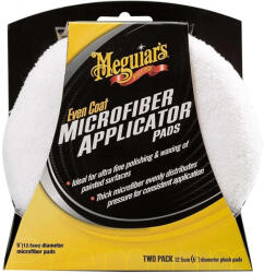 Meguiar's Meguiar s Even Coat Microfiber Applicator Pads Set 2 Aplicatoare Microfibra X3080EUMG (X3080EUMG)