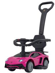 Inlea4Fun Lábbal hajtós gyerekjármű Lamborghini Aventador SV - rózsaszín (RA-ZDN.A8810P.ROZ)