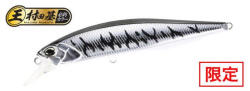 Duo REALIS JERKBAIT 100F 10cm 13.7gr ASAZ400 Gunmetal M Silver Tiger (CP2412)