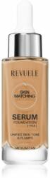 Revuele Serum Foundation [+HA] hidratáló alapozó egységesíti a bőrszín tónusait árnyalat Medium-Tan 30 ml