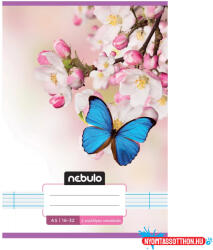 Füzet, A5, 2. osztályos vonalas, 16-32, Cuki minták, 16 db/csomag Nebulo (55814)