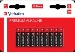 Verbatim Baterii Verbatim, Alkaline, AAA, 10 buc, 49874