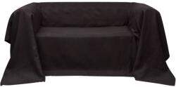 vidaXL Micro-suede Couch Slipcover Brown 210 x 280 cm (130893)