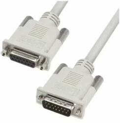  DB15 D-Sub Kábel - Dupla Árnyékolású - 15 Pin