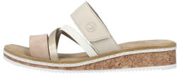 RIEKER Papuci dama, Rieker, V3652-94-Multicolor, casual, piele ecologica, cu talpa joasa, multicolor (Marime: 37)