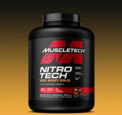 MuscleTech - Nitro Tech 100% Whey Gold - Ultra-pure Whey Formula - 2270 G